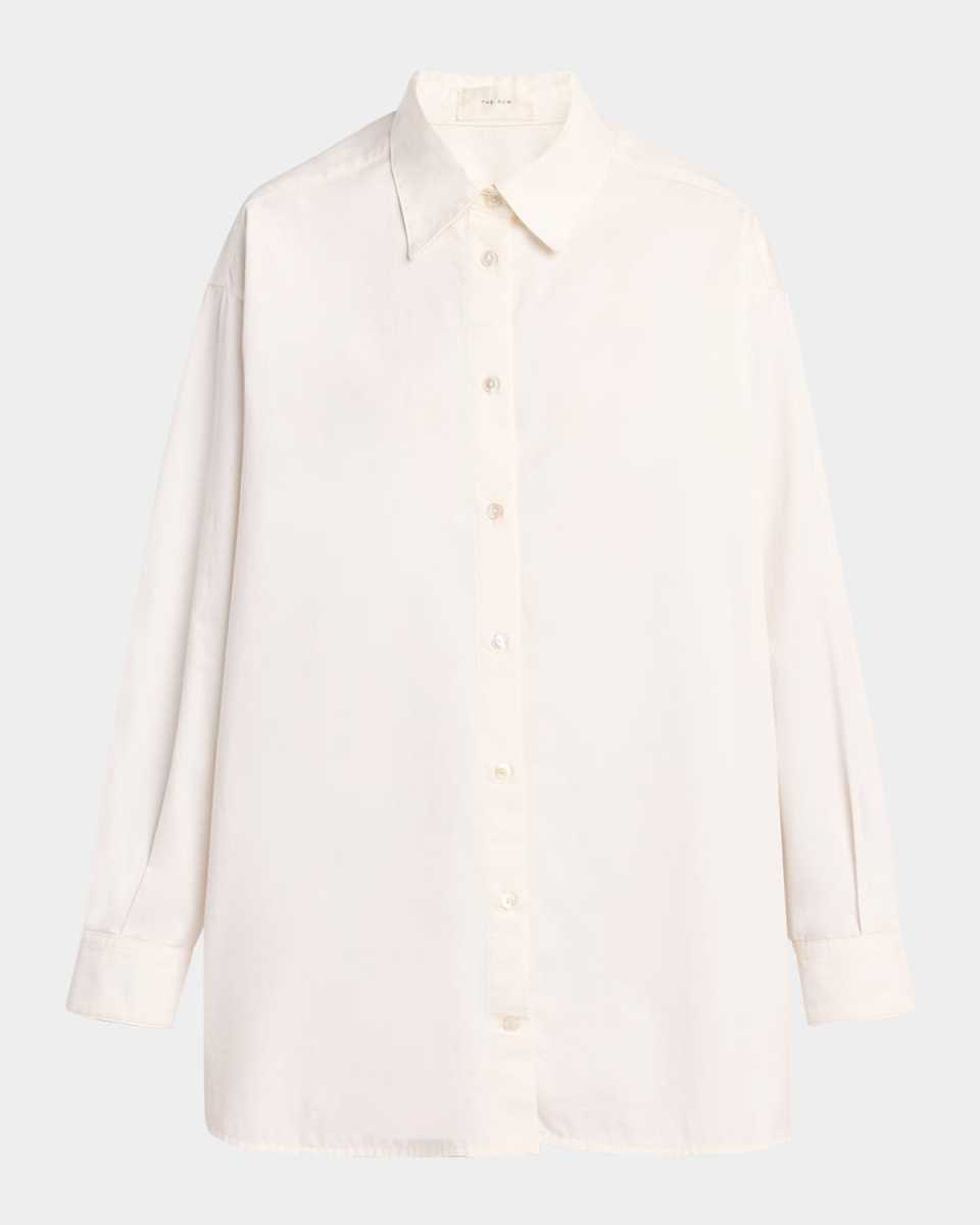 Luka Cotton-Cashmere Button-Down Shirt